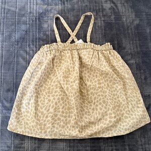 GAP Tan Leopard Print Top